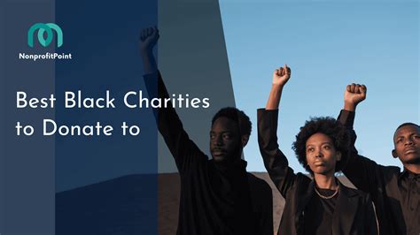 list of black charities.